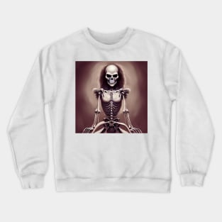 Ballet Skeleton Gothic Dancing Bones Crewneck Sweatshirt